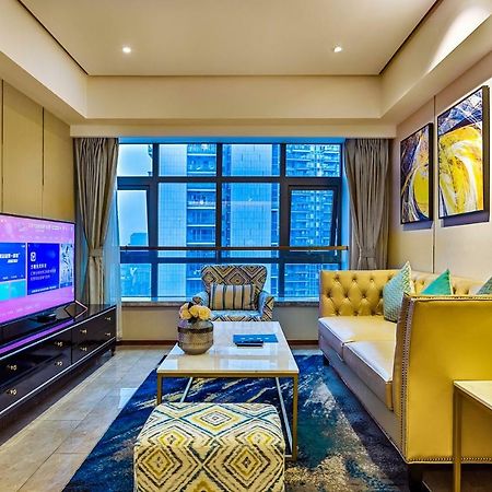Chengdu Cloud Service Apartment Chunxi Taikoo Branch Eksteriør bilde