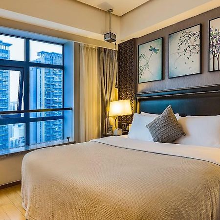 Chengdu Cloud Service Apartment Chunxi Taikoo Branch Eksteriør bilde