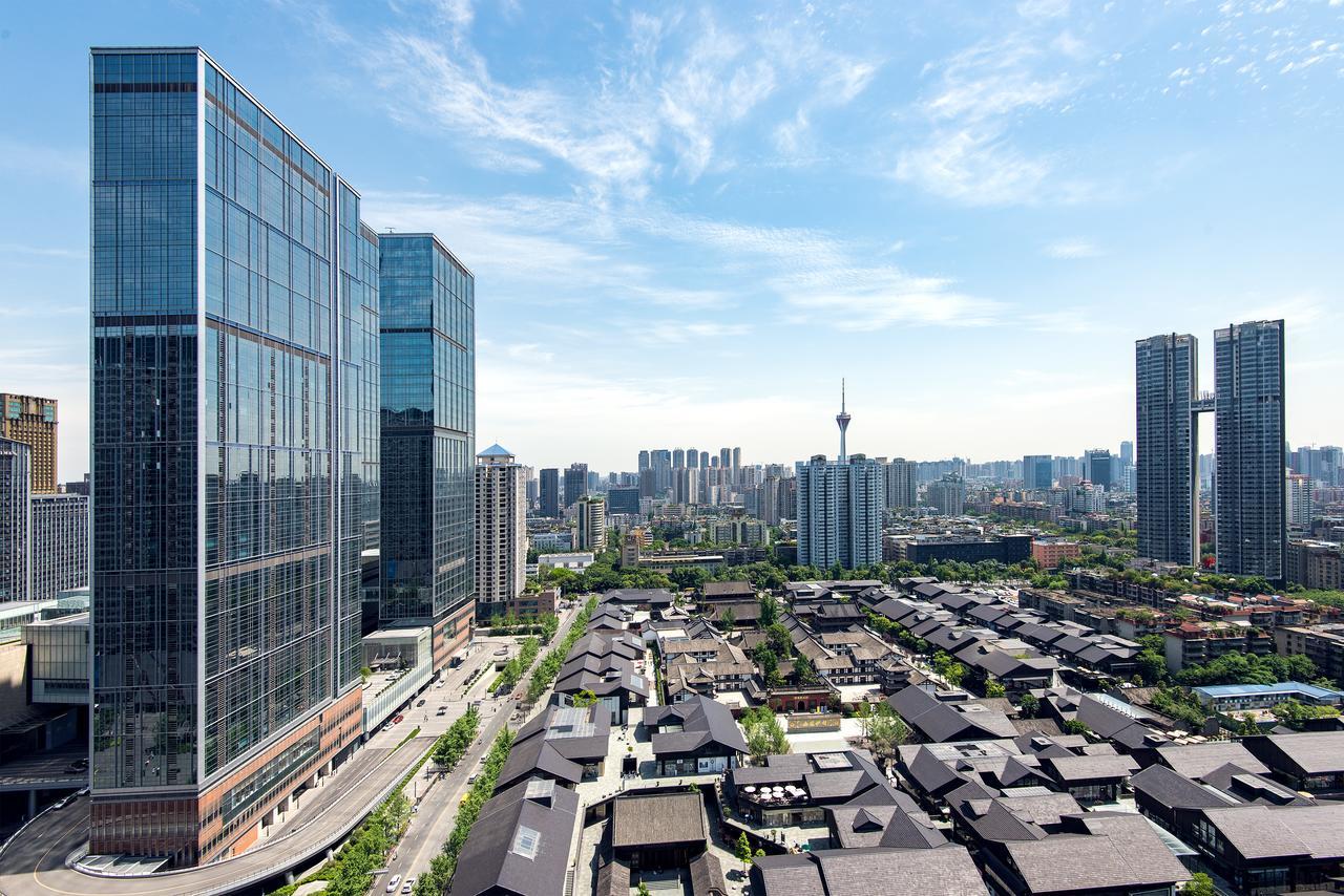 Chengdu Cloud Service Apartment Chunxi Taikoo Branch Eksteriør bilde