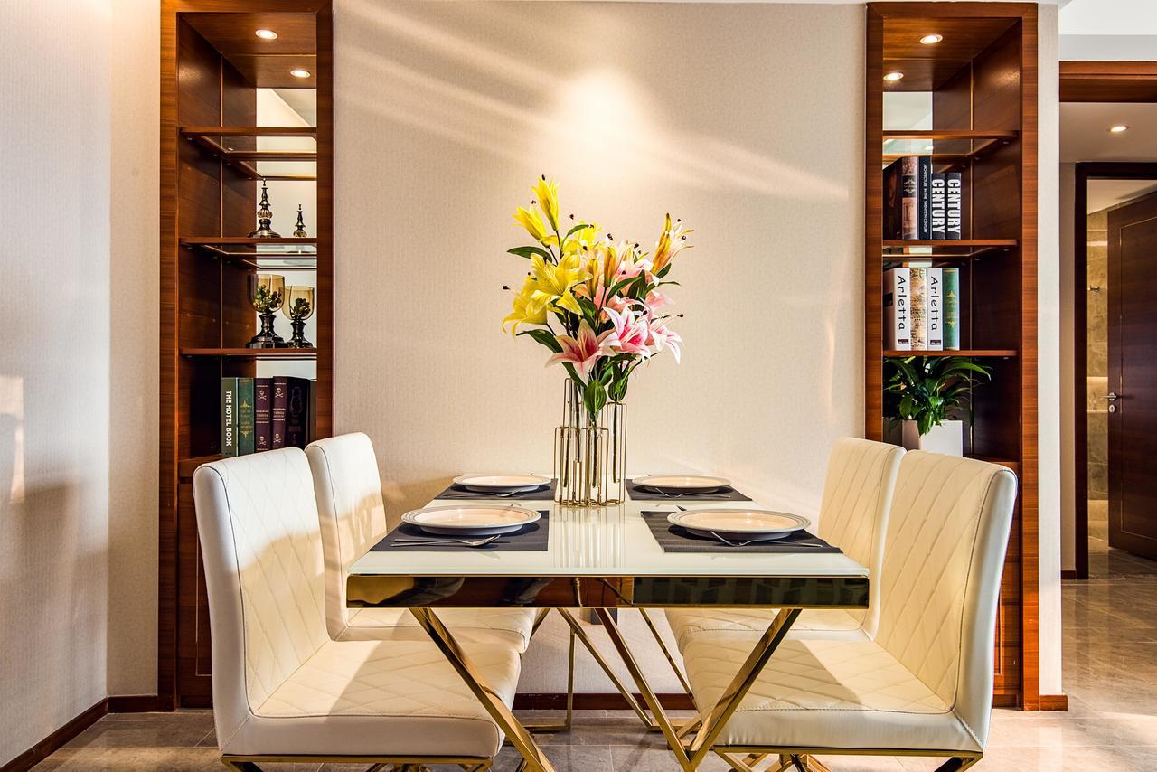 Chengdu Cloud Service Apartment Chunxi Taikoo Branch Eksteriør bilde