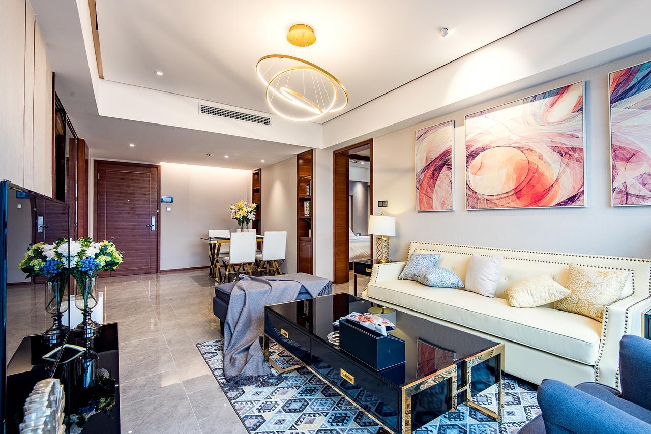 Chengdu Cloud Service Apartment Chunxi Taikoo Branch Eksteriør bilde