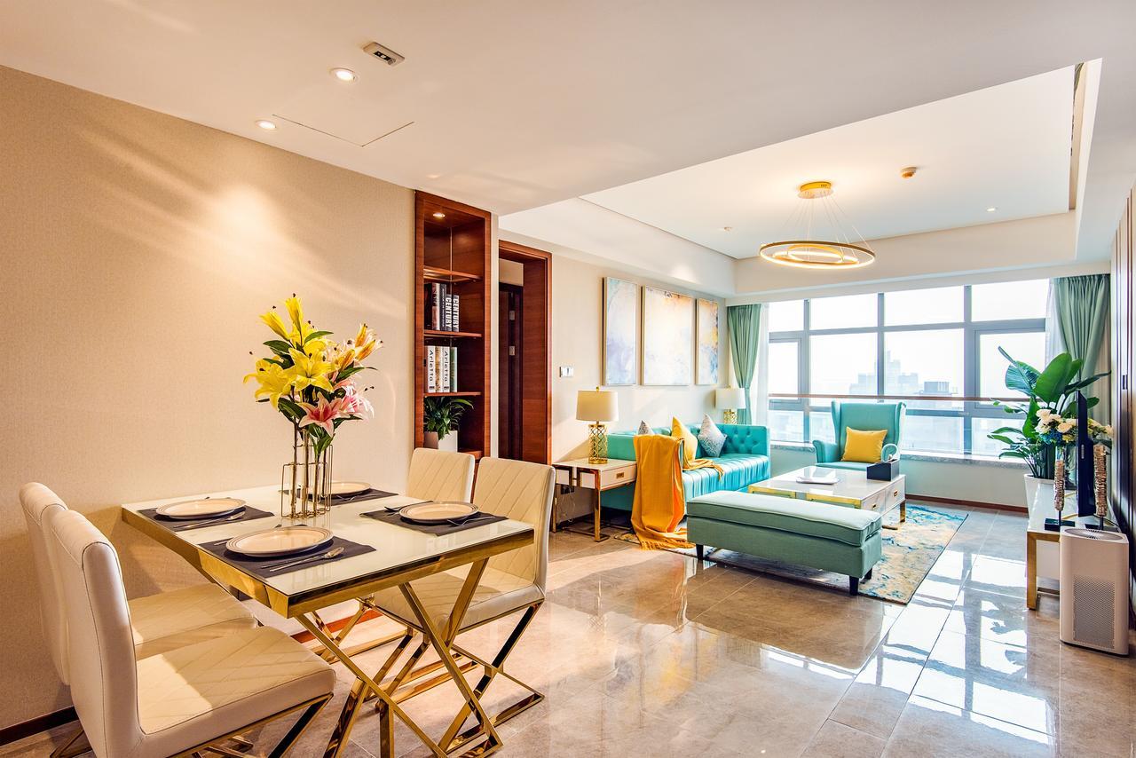 Chengdu Cloud Service Apartment Chunxi Taikoo Branch Eksteriør bilde