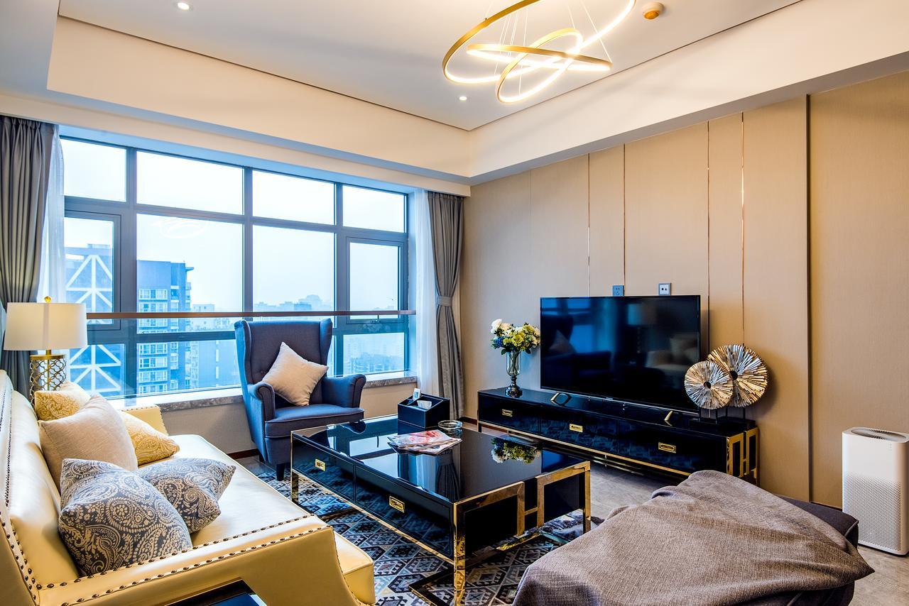 Chengdu Cloud Service Apartment Chunxi Taikoo Branch Eksteriør bilde