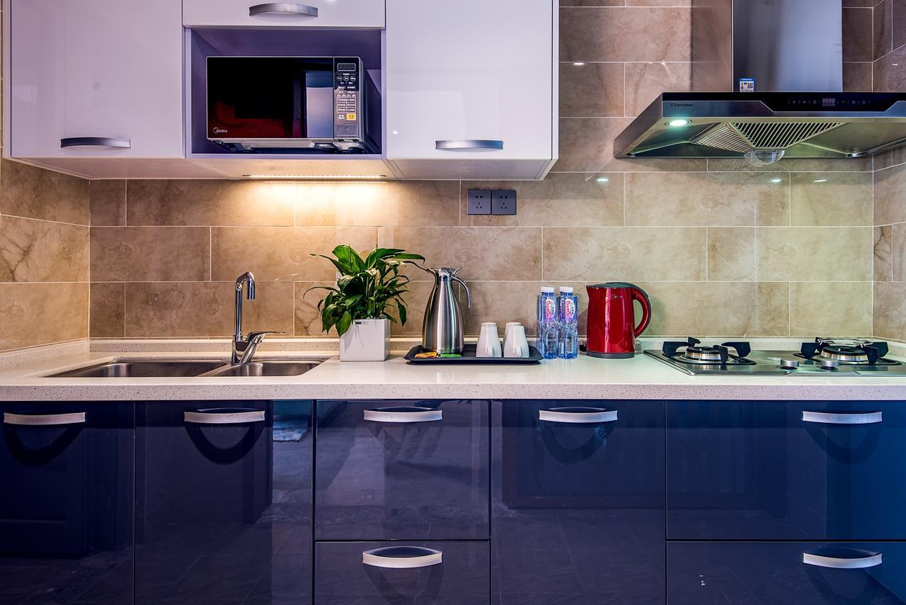 Chengdu Cloud Service Apartment Chunxi Taikoo Branch Eksteriør bilde