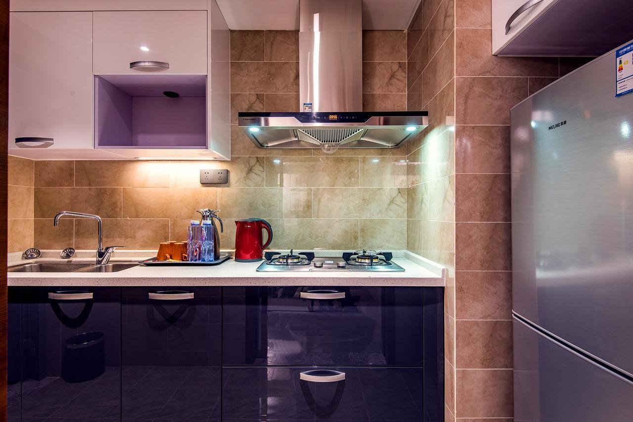 Chengdu Cloud Service Apartment Chunxi Taikoo Branch Eksteriør bilde