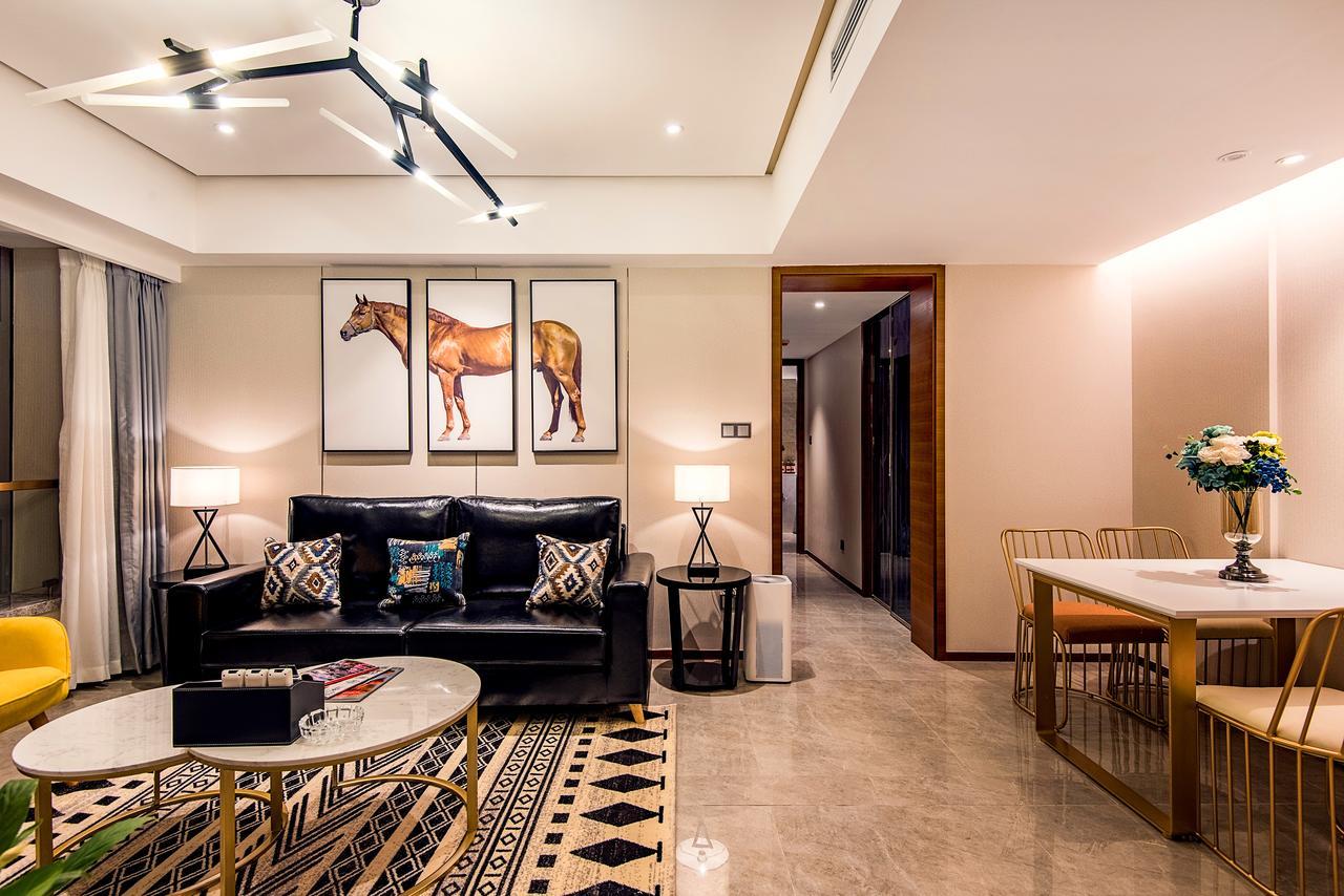 Chengdu Cloud Service Apartment Chunxi Taikoo Branch Eksteriør bilde