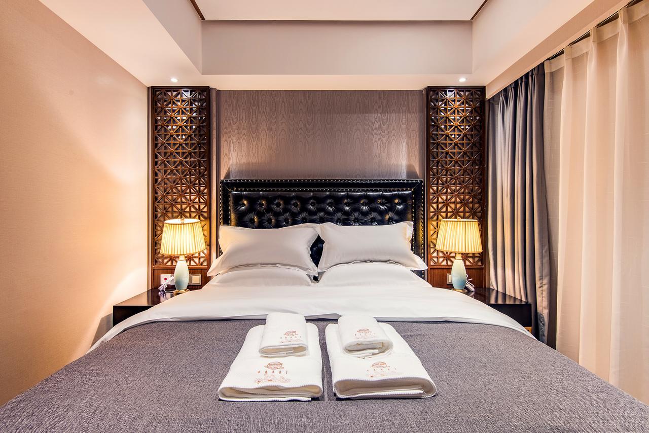 Chengdu Cloud Service Apartment Chunxi Taikoo Branch Eksteriør bilde