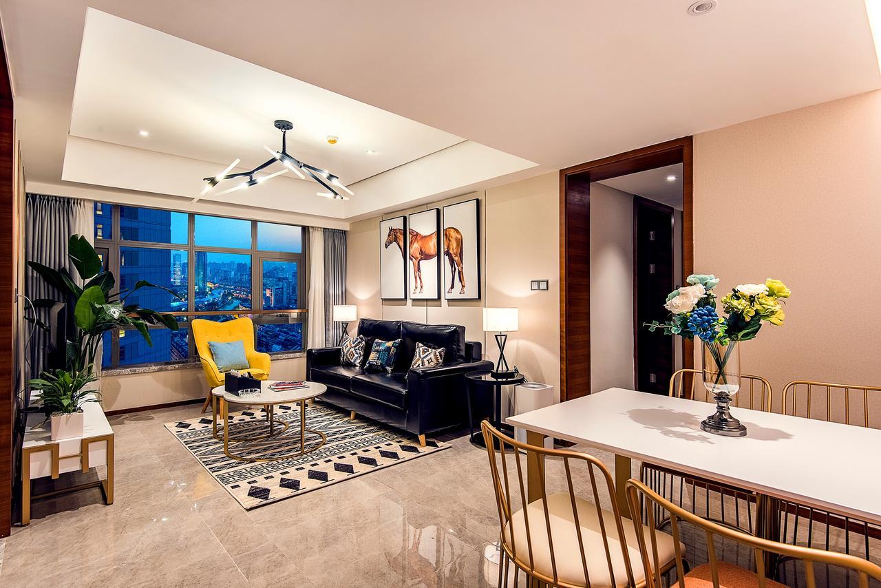 Chengdu Cloud Service Apartment Chunxi Taikoo Branch Eksteriør bilde
