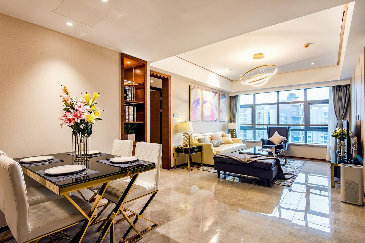 Chengdu Cloud Service Apartment Chunxi Taikoo Branch Eksteriør bilde