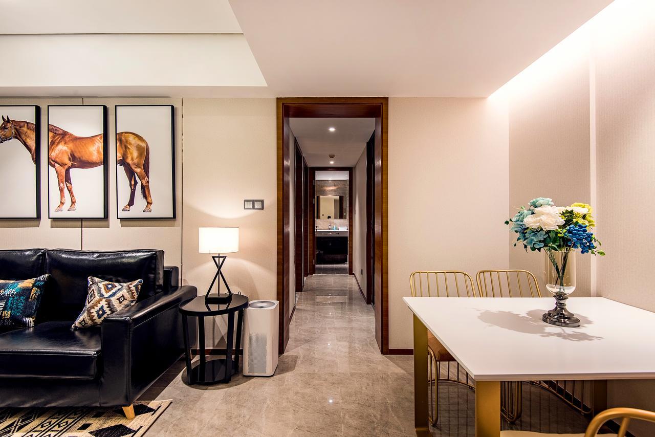 Chengdu Cloud Service Apartment Chunxi Taikoo Branch Eksteriør bilde
