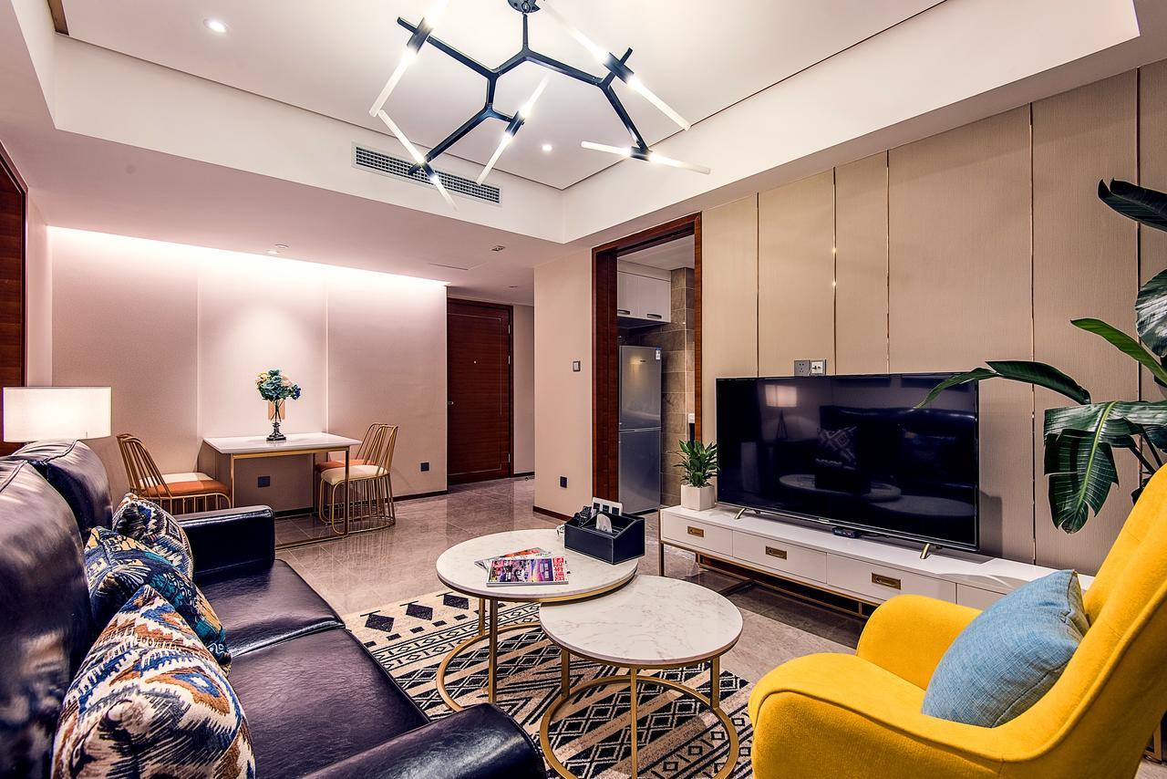 Chengdu Cloud Service Apartment Chunxi Taikoo Branch Eksteriør bilde