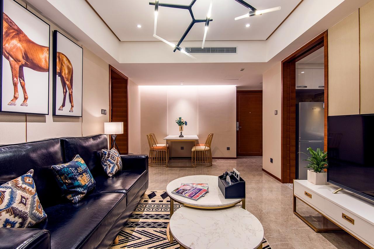 Chengdu Cloud Service Apartment Chunxi Taikoo Branch Eksteriør bilde