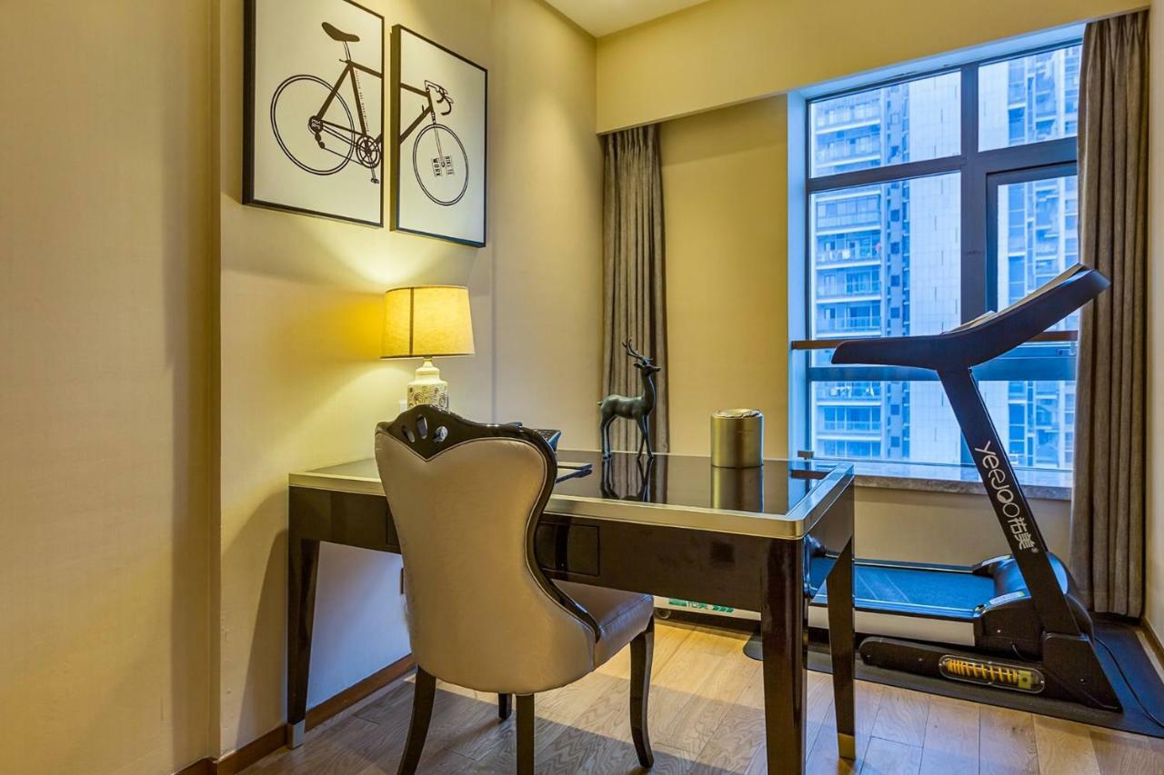 Chengdu Cloud Service Apartment Chunxi Taikoo Branch Eksteriør bilde